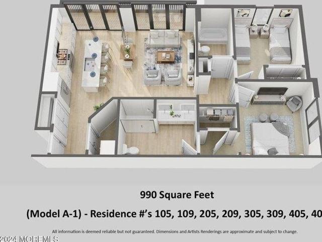 condo with 2 bedroom, Neptune City NJ ES105233540