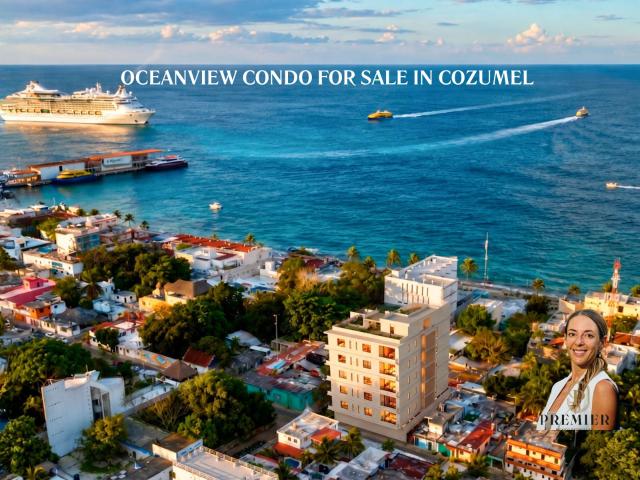 CONDO CON VISTA AL MAR EN EL CENTRO DE COZUMEL
