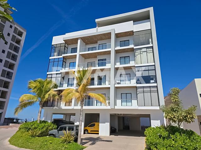 Condo Moderno de 2 Recámaras en La Pedrera Residencial, Mazatlan