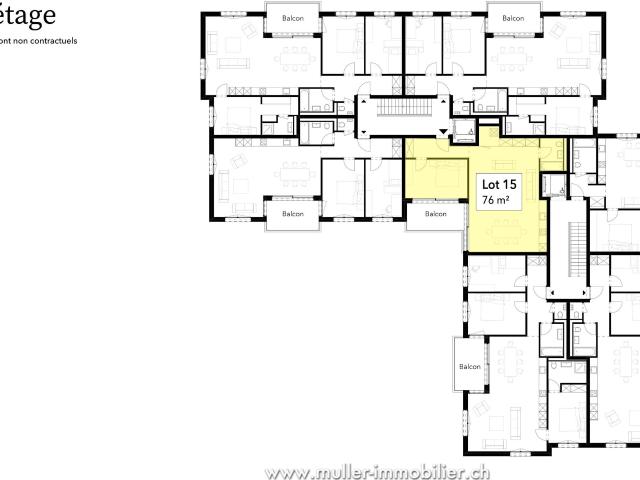 Condominium apartment with 2.5 rooms on sale in Romont FR 76 m² | dreamo. Ch