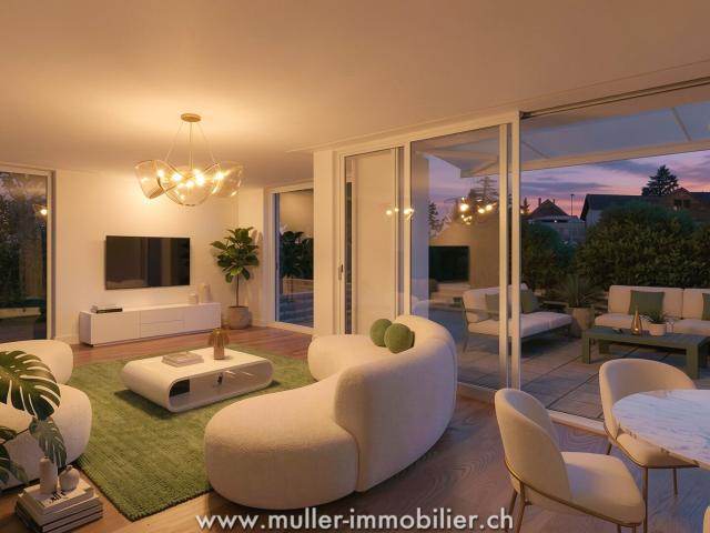 Condominium apartment with 2.5 rooms on sale in Siviriez 76 m² | dreamo. Ch