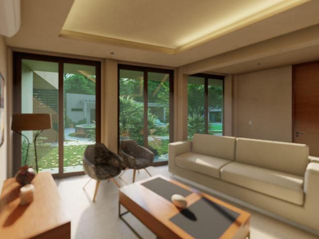 Condominio con 138 m2 de jardin, vista a la alberca, 650 metros del mar