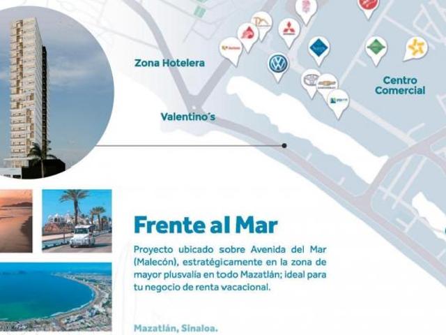CONDOMINIO EN VENTA EN MAZATLÁN, VISTA AL MAR TORRE VITA DIMARE