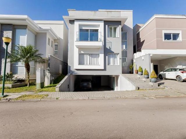 Condomínio Paysage Las Palmas Xaxim. Sobrado 337m², 3 quartos, suite, 4 vagas, espaço gourmet