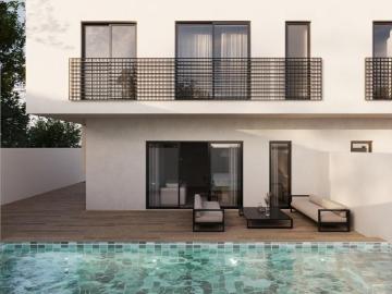 Condomínio Privado em Construção 4 Moradias Familiares com. 0m² Vila Nova De Cacela