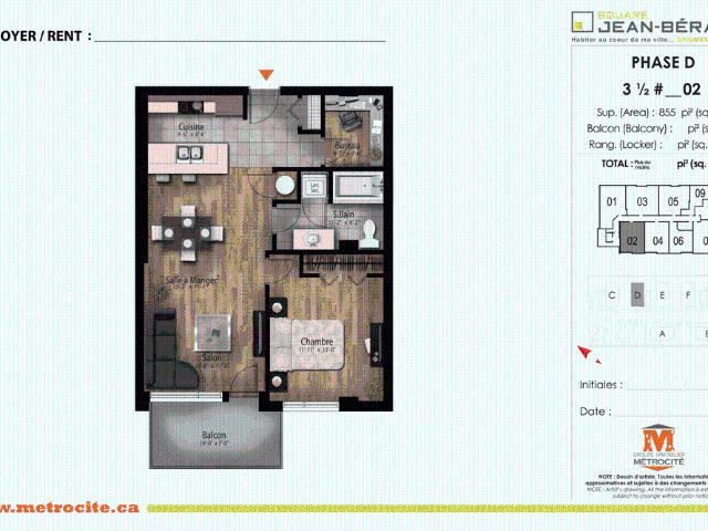 Condos à louer