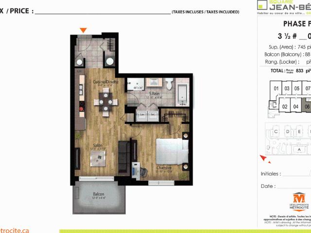 Condos à louer