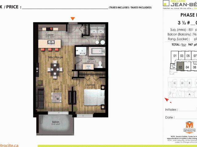 Condos à louer