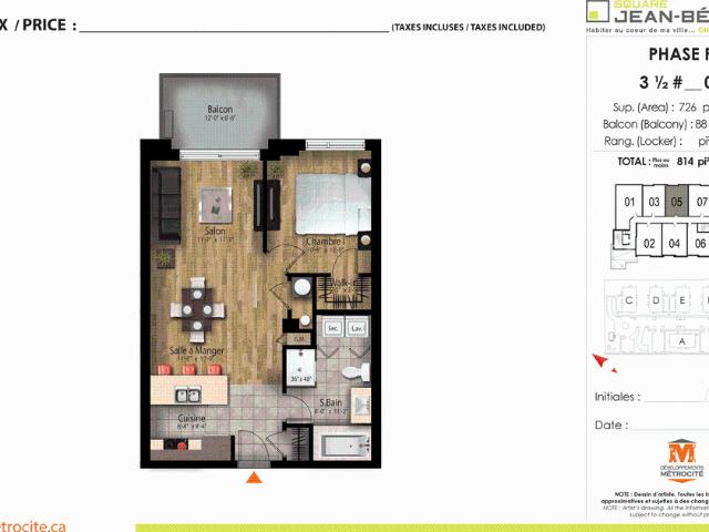 Condos à louer