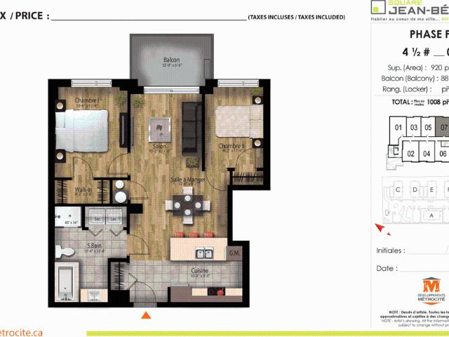 Condos à louer