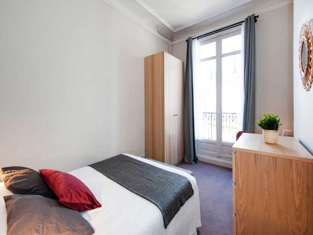 Chambre à Monceau, boulevard Malesherbes Bat A