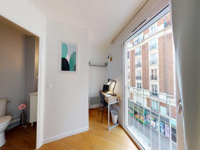 Chambre in Paris Rue De Belleville, Amérique
