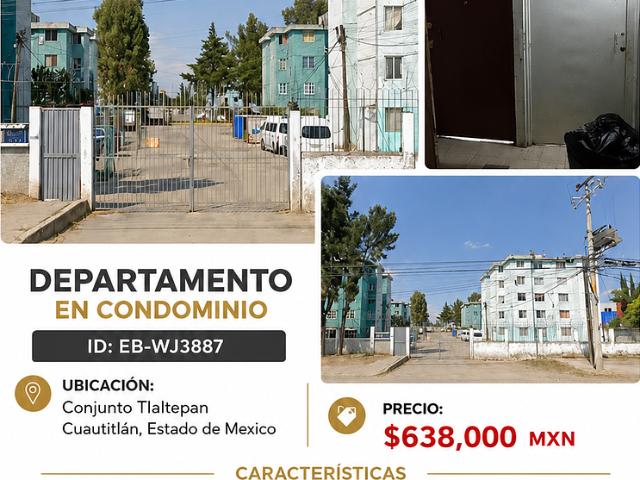 Conjunto Tlaltepan Cuautitlán Estado de Mexico casa en venta