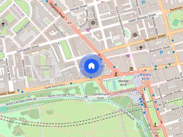 Connaught Place, Marylebone, London, W2