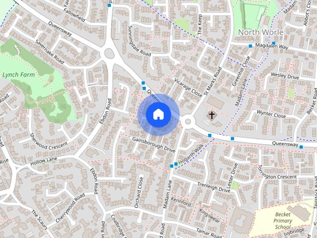 Constable Drive, Weston super mare, North Somerset. BS22 6PX