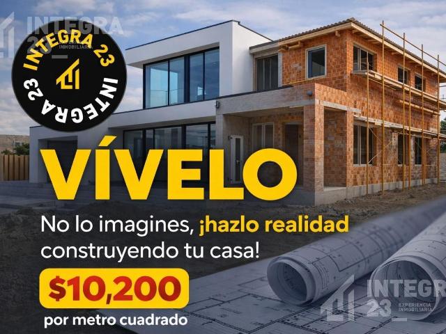 Construcci?n de casa en Lomas de Angel?polis, Cascatta, s?per precio por m2