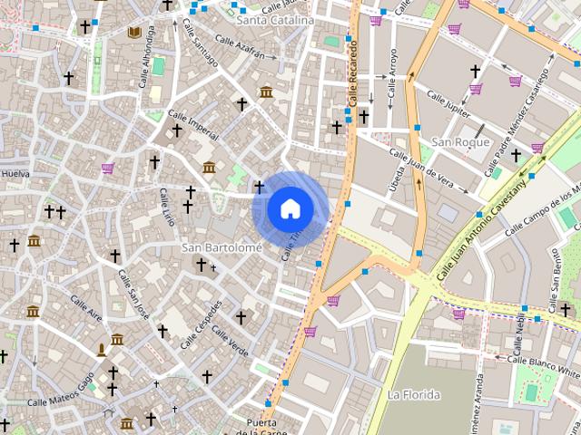 Cool twin bedroom not far from Facultad de Bellas Artes US