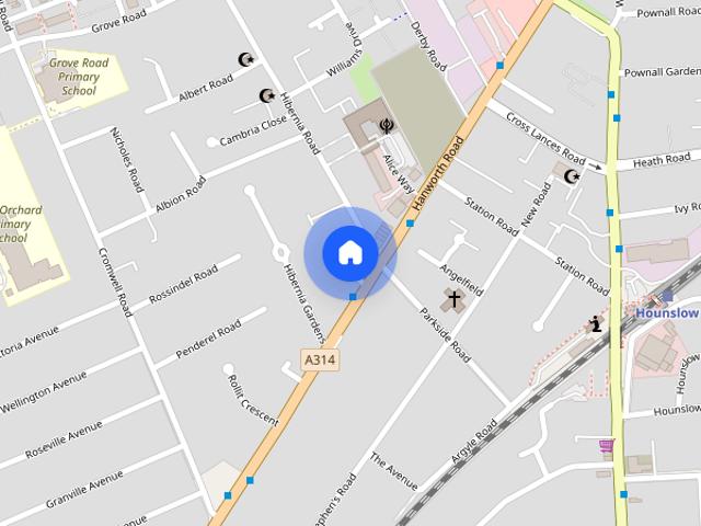Coombe Close, Hounslow