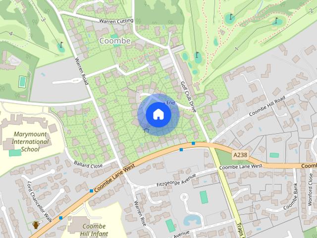 Coombe End, Kingston upon Thames, KT2