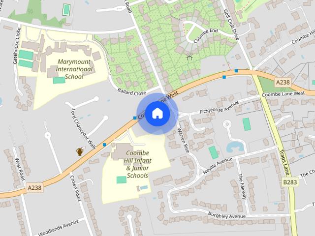 Coombe Lane West Kingston Upon Thames KT2