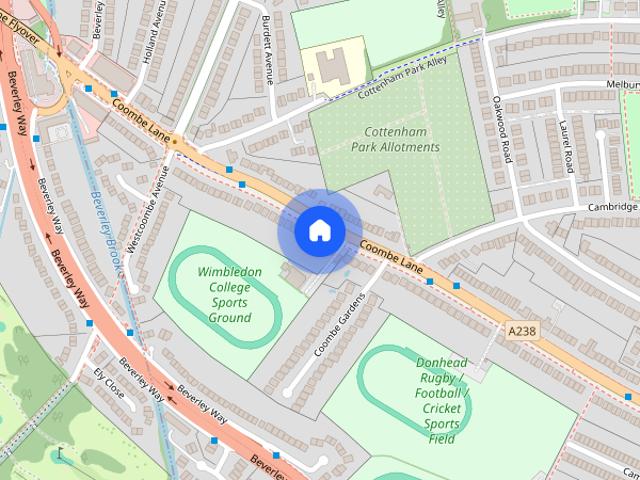 Coombe Lane, London, SW20