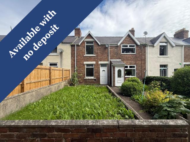 Cooperative Terrace, New Brancepeth. 2 bed terraced house to rent £575 pcm £133 pw