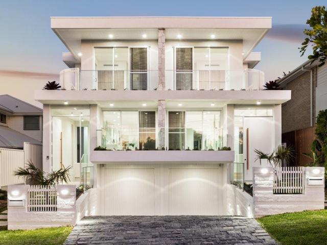 Coastal Masterpiece with 6 Car Basement and Lift