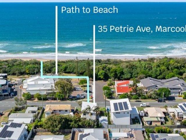 Coastal Opportunity Held for Generations Footsteps to Marcoola Beach