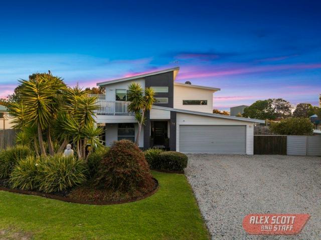 Coastal Family Home with Bay Views & a Stroll to the Sand
