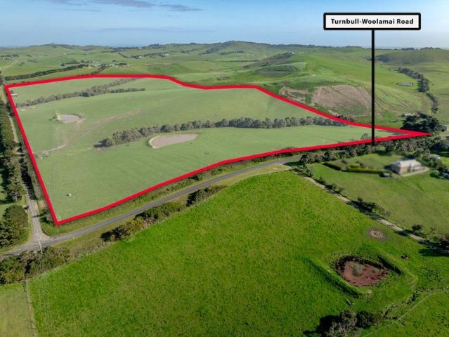 Coastal 73 Acre Rural Land with Creekside Shelter Belt