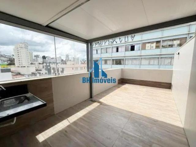 Cobertura 1 Quartos, 2 Vagas paralelas com elevador no Bairro Floresta