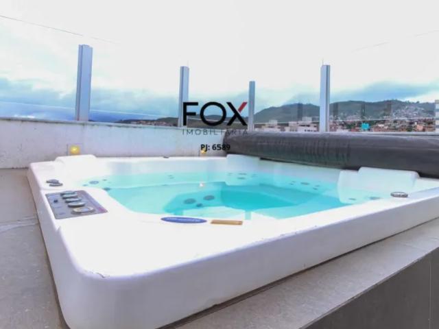 Cobertura, 2 quartos, 3 vagas