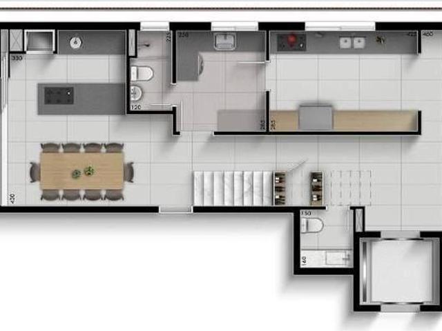 Cobertura com Sacadas Amplas, 3 Suítes e 4 Vagas à venda, 246,20 m² Curitiba/PR