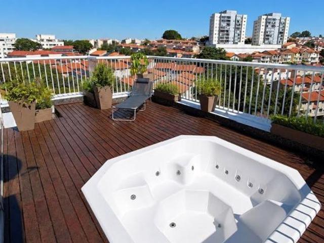 Cobertura com 180 m² com 3 quartos 2 vagas à venda na Cidade São Francisco