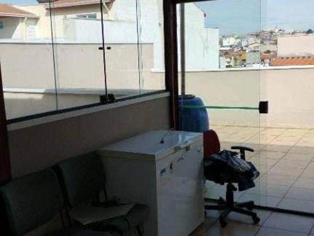 Cobertura com 2 dormitórios à venda, 50 m² por R$ 381.600 Vila Tibiriçá Santo André/SP