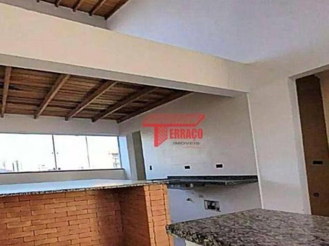 Cobertura com 2 dormitórios à venda, 107 m² por R$ 680.000,00 Campestre Santo André/SP