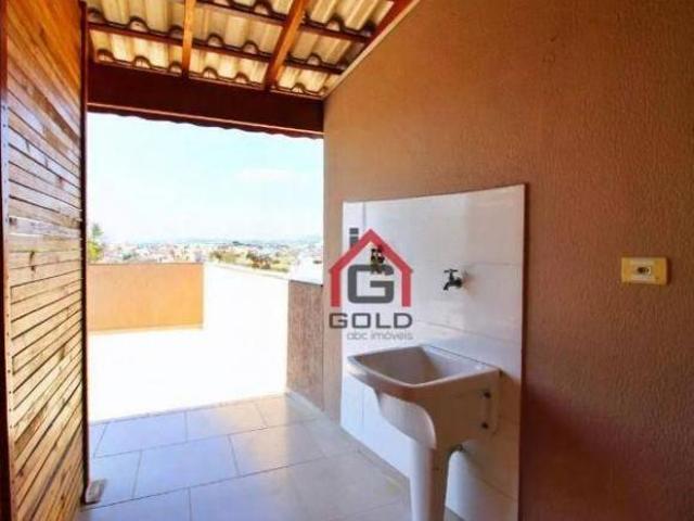 Cobertura com 2 dormitórios à venda, 110 m² por R$ 495.000,00 Jardim Progresso Santo André/SP