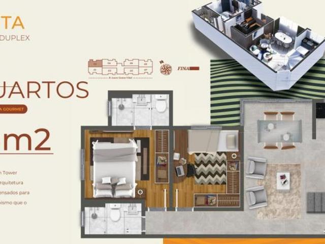 Cobertura com 2 quartos à venda em Belo Horizonte, no bairro Fernão Dias