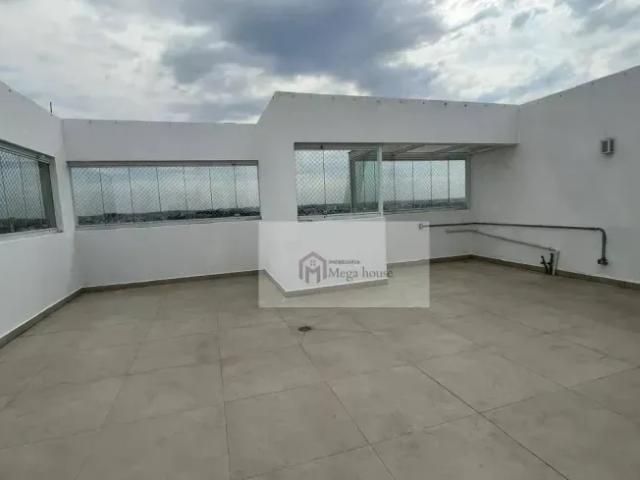 Cobertura com 3 dormitórios para alugar, 250 m² por R$ 10.653/mês Vila Scarpelli Santo André/SP
