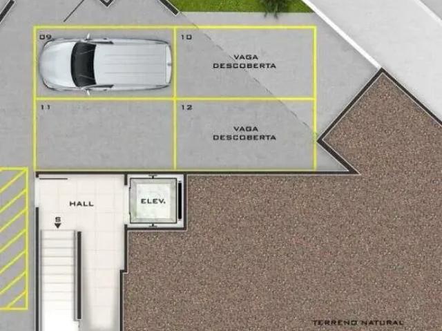 Cobertura com 3 dormitórios à venda, 100 m² por R$ 946.208 Nova Vista Belo Horizonte/MG