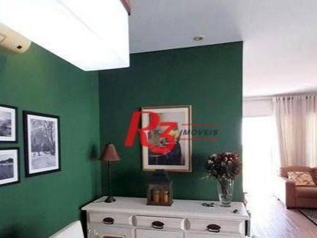 Cobertura com 3 dormitórios à venda, 189 m² por R$ 2.100.000,00 Ponta da Praia Santos/SP