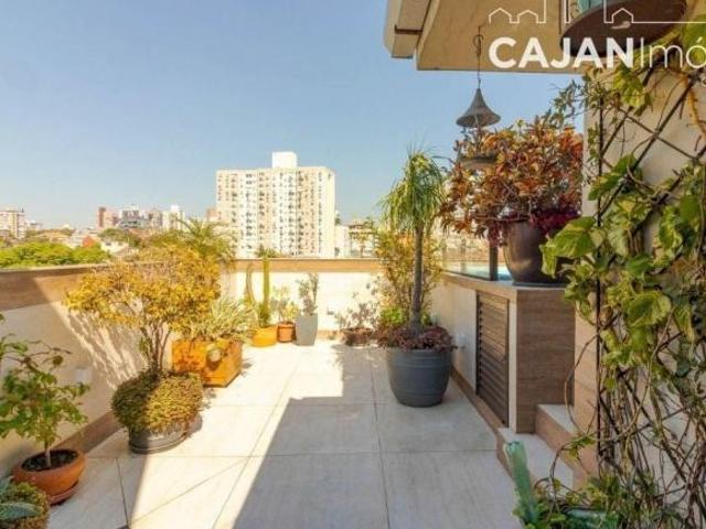 Cobertura com 3 dormitórios à venda, 211 m² por R$ 1.980.000 Petrópolis Porto Alegre/RS