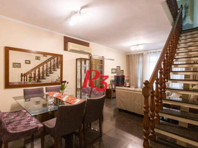 Cobertura com 3 dormitórios à venda, 270 m² por R$ 1.650.000,00 Ponta da Praia Santos/SP