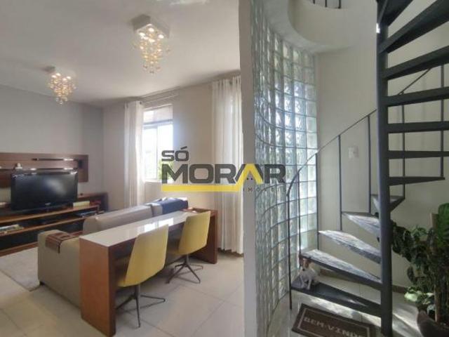 Cobertura com 3 quartos com 2 vagas em linha, no bairro Ipiranga, Belo Horizonte / MG