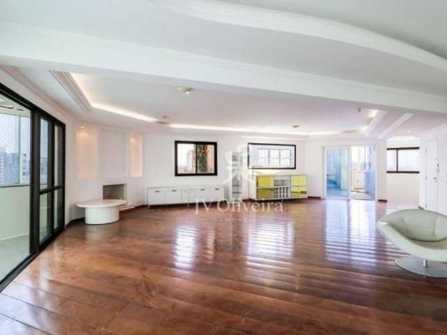 Cobertura com 4 dormitórios à venda, 550 m² Real Parque São Paulo/SP