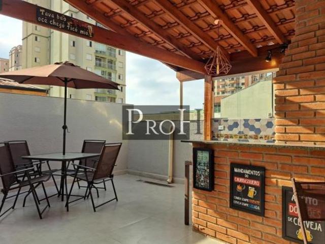 Cobertura á venda 2 quartos, Vila Scarpelli Santo André