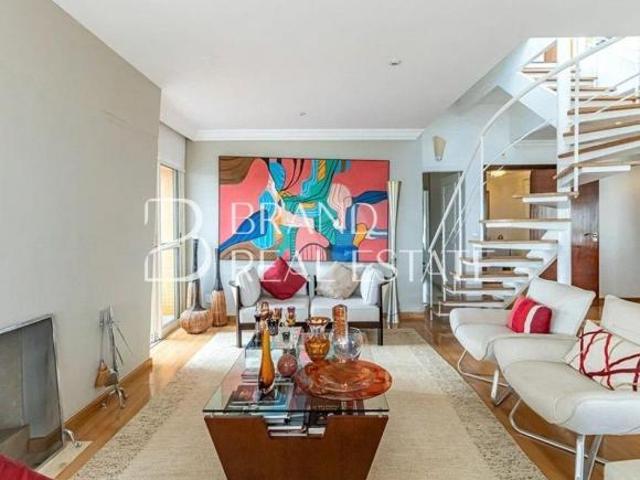 Cobertura á venda com 320 m², 3 quartos e 4 vagas no Alto de Pinheiros