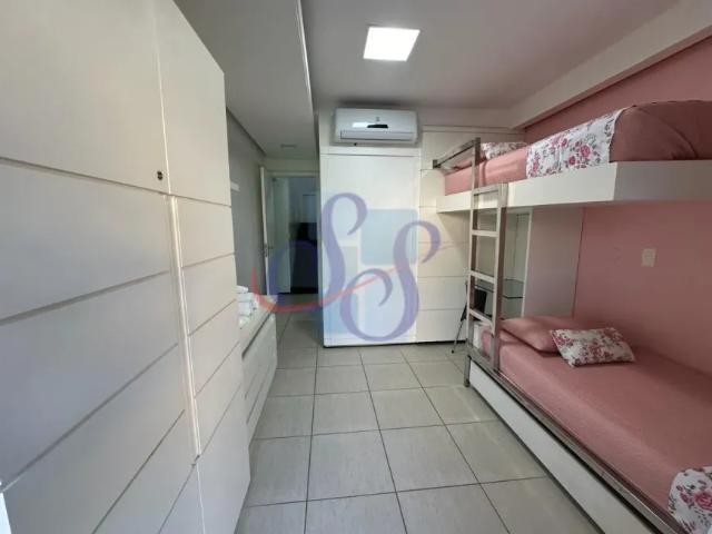 Cobertura dúplex e nascente com 3 suítes e lazer completo Porto das Dunas