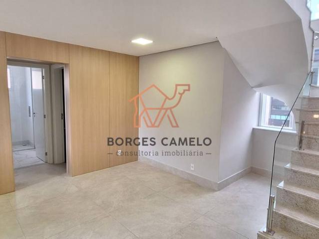 Cobertura de 130 m² na Marquês de Maricá Santo Antônio Belo Horizonte MG, à venda por R$ 1.499.000 ou aluguel por R$ 6.400