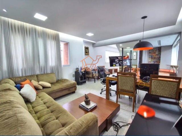 Cobertura de 144 m² na Gonçalves Dias Funcionários Belo Horizonte MG, aluguel por R$ 8.000/mês